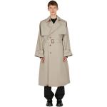 Beige Alexander McQueen Trench coats i Polyester Størrelse XL til Herrer på udsalg 