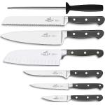 Knife Set Pluton 7-Pack Home Kitchen Knives & Accessories Knife Sets Silver Lion Sabatier