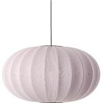 Knit-Wit 76 Oval Pendant Home Lighting Lamps Ceiling Lamps Pendant Lamps Pink Made By Hand