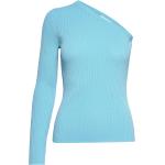 Knitted Jumper Tops T-shirts & Tops Long-sleeved Blue IVY OAK