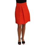 Orange Midi Dolce & Gabbana A-formede nederdele Størrelse XL til Damer på udsalg 