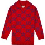 Røde Gucci Striktrøjer i Uld Størrelse XL til Herrer på udsalg 