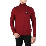 Røde Tommy Hilfiger Efterårs Sweaters i Bomuld Størrelse XL til Herrer 