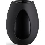 Kokong Vase Med Cylinder H22 Brun Kähler Black