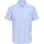 Casual Selected Økologiske Bæredygtige Kortærmede skjorter i Bomuld med korte ærmer Størrelse XL til Herrer på udsalg 
