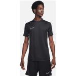 Sorte  Nike Academy Fodboldtrøjer i Mesh med korte ærmer Størrelse XL til Herrer 