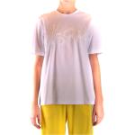 Hvide MSGM Kortærmede t-shirts med korte ærmer Størrelse XL til Damer på udsalg 