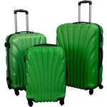 Grønne Hard case Kuffertsæt i Plastik 2 stk på udsalg 