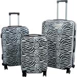 Hard case Kuffertsæt á 100L 2 stk med Zebra mønster på udsalg 