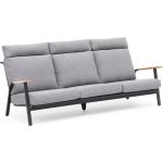 Kungshult 3-personers sofa Grå med grå hynde