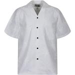 Hvide Farverige Kortærmede skjorter i Bomuld Button down med korte ærmer Størrelse XL 