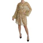 Gule Dolce & Gabbana Festlige kjoler i Blonde Størrelse XL til Damer på udsalg 