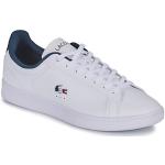 Hvide Lacoste Carnaby Herresneakers Hælhøjde op til 3 cm Størrelse 41 på udsalg 
