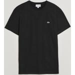 Sorte Lacoste T-shirts med rund hals i Bomuld med rund udskæring med korte ærmer Størrelse XL til Herrer 