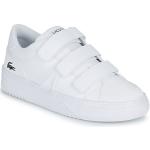 Hvide Lacoste Sneakers Hælhøjde op til 3 cm Størrelse 36 til Børn på udsalg 