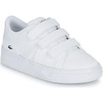 Hvide Lacoste Sneakers Hælhøjde op til 3 cm Størrelse 28 til Børn på udsalg 