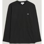 Sorte Lacoste T-shirts med rund hals Med lange ærmer Størrelse 3 XL til Herrer 