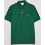 Grønne Lacoste Polo shirts i Bomuld Størrelse XL til Herrer 