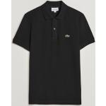 Sorte Lacoste Kortærmede polo shirts i Bomuld med korte ærmer Størrelse 3 XL til Herrer 