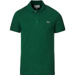 Grønne Lacoste Kortærmede polo shirts i Bomuld med korte ærmer Størrelse 3 XL til Herrer 