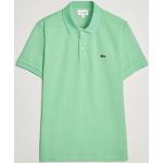 Grønne Lacoste Kortærmede polo shirts i Bomuld med korte ærmer Størrelse XL til Herrer 