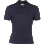 Blå Lacoste Kortærmede polo shirts Størrelse XL til Damer på udsalg 
