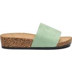 Grønne Sommer Plateau sandaler med standardsål Størrelse 37 til Damer på udsalg 