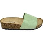 Grønne Sommer Plateau sandaler med standardsål Størrelse 38 til Damer på udsalg 