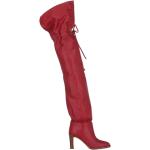 Røde Gucci Overknee støvler i Læder Størrelse 39 til Damer 