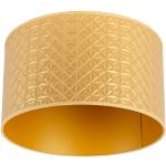 Lampeskærm guld 35/35/20 trekant design