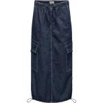 Blå ONLY Denim nederdele i Denim Størrelse XL til Damer 