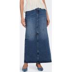Blå Maxi ONLY Denim nederdele i Denim Størrelse XL til Damer 
