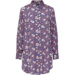 Pieces Langærmede skjorter Med lange ærmer Størrelse XL med Blomstermønster til Damer på udsalg 