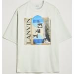 Lanvin Graphic Print T-Shirt Sage