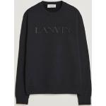 Lanvin Logo Embroidered Sweatshirt Black