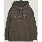 Lanvin Oversized Logo Hoodie Loden