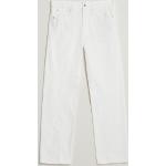 Lanvin Regular Fit 5-Pocket Pants Optic White