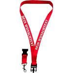 Lanyard Gifts, 25 mm, customisable - printed with your own text, lanyards