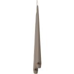 Laquer Taper Candle Grey Lene Bjerre
