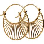 Large Daylight Earrings 30 Mm Accessories Jewellery Earrings Hoops Gold Pernille Corydon