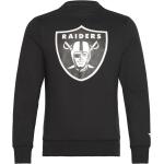 Las Vegas Raiders Primary Logo Graphic Crew Sweatshirt Fanatics Black