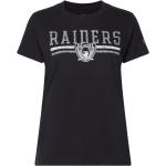 Sorte Las Vegas Raiders Kortærmede t-shirts med korte ærmer Størrelse XL 