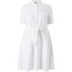 Hvide Ralph Lauren Lauren Sommer Plus size kortærmede kjoler med korte ærmer Størrelse XL til Damer på udsalg 