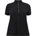 Sorte Ralph Lauren Lauren Kortærmede polo shirts i Bomuld med korte ærmer Størrelse XL til Damer 