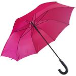 Lavendel paraply diameter 119 cm buet sort håndtag - Luna - Pink