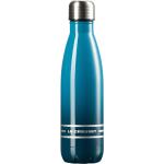 Le Creuset Vandflaske 0,5L Deep Teal Str 14cm - Drikkedunke Stål