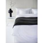 LEA sengetæppe i hotelstil 60 cm Black mdf/metal