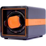 Leanschi WS01 Watchwinder sort/orange til 1 ur