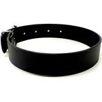 Leather Dog Collar Gothic Punk Rock Leather Collar Extra Wide (L)