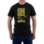Sorte Formel 1 T-shirts i Bomuld Størrelse XL 